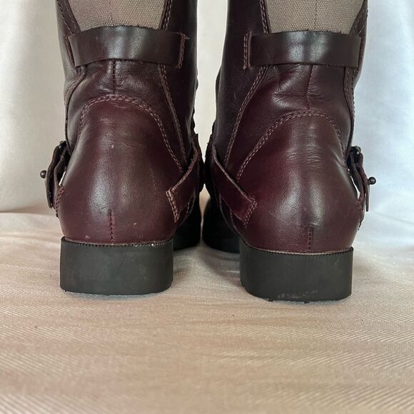 Teva De La Vina leather canvas knee high trail walking comfort boot  Size 6.5 - Picture 6 of 11